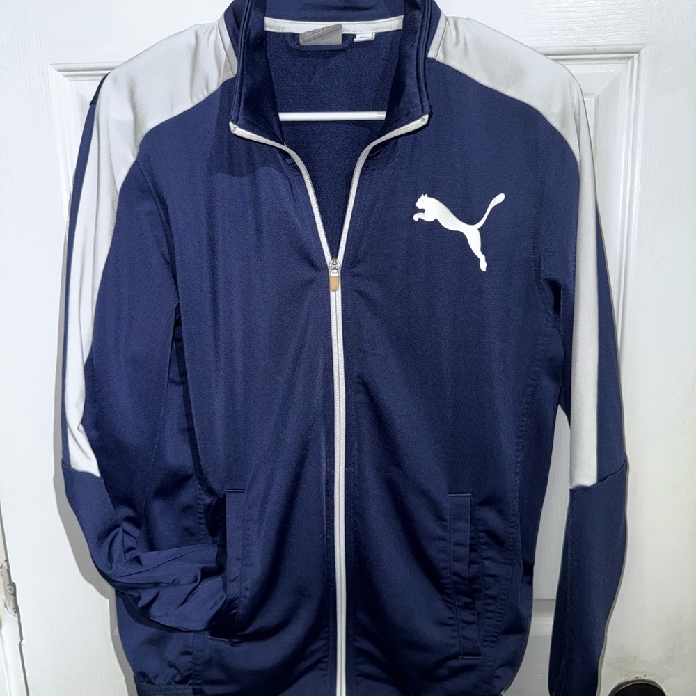 Puma women’s Blue and White Tracksuit
